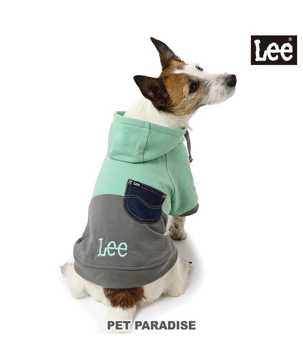 ペットパラダイス/PET PARADISE / GOODS】のLee バイカラー フード付き