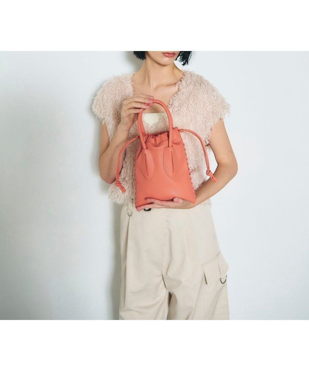 【グレース コンチネンタル/GRACE CONTINENTAL】のADD CULUMN TURN BAG 人気、トレンドファッション・服の通販 founy(ファニー) 　ファッション　Fashion　レディースファッション　WOMEN　バッグ　Bag　ハンドバッグ　Handbag　巾着　Purse　 other-1|ID: prp329100003828221 ipo3291000000029434621