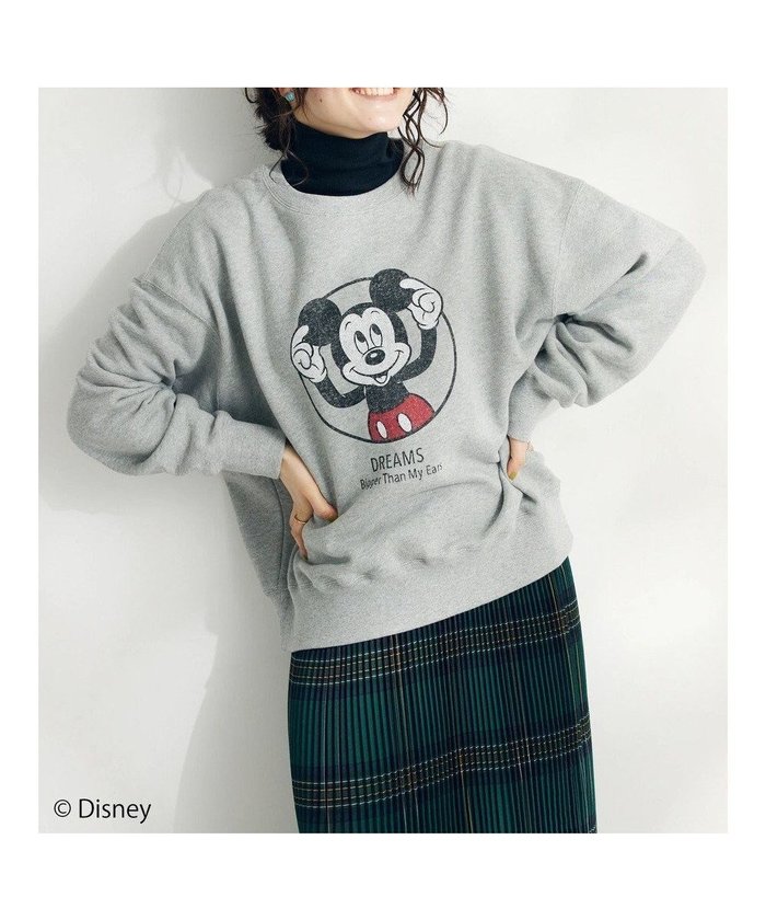 【クラフトスタンダードブティック/CRAFT STANDARD BOUTIQUE】の【Disney】Sweat インテリア・キッズ・メンズ・レディースファッション・服の通販 founy(ファニー) https://founy.com/ ファッション Fashion レディースファッション WOMEN トップス・カットソー Tops/Tshirt パーカ Sweats スウェット Sweat A/W・秋冬 Aw・Autumn/Winter・Fw・Fall-Winter S/S・春夏 Ss・Spring/Summer おすすめ Recommend インナー Inner スウェット Sweat タートルネック Turtleneck プリント Print ポケット Pocket ヴィンテージ Vintage 夏 Summer |ID: prp329100003828797 ipo3291000000025147270