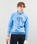 【23区 ゴルフ/23区GOLF / MEN】の【MEN】【ウォッシャブル】ロゴインターシャ ポリエステルニット スカイブルー系|ID: prp329100003831691 ipo3291000000027408693