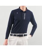 【23区 ゴルフ/23区GOLF / MEN】の【MEN】【UVケア 】ベーシック 長袖ポロシャツ ネイビー系|ID: prp329100003831700 ipo3291000000027408188