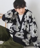 【ウィゴー/WEGO / MEN】のオーバーフィットパターンカーディガン 柄2|ID: prp329100003838255 ipo3291000000027408204