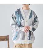 【ウィゴー/WEGO / MEN】のオーバーフィットパターンカーディガン 柄4|ID: prp329100003838255 ipo3291000000027408206