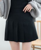 【ウィゴー/WEGO】の【SCHOOLITEM】プリーツスカパン ブラック|ID:prp329100003839465