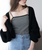 【ウィゴー/WEGO】のnachumoreカップインキャミ 人気、トレンドファッション・服の通販 founy(ファニー) ファッション Fashion レディースファッション WOMEN トップス・カットソー Tops/Tshirt キャミソール / ノースリーブ No Sleeves インナー Inner 春 Spring 秋 Autumn/Fall カーディガン Cardigan キャミ Cami キャミソール Camisole スマホ Smartphone デニム Denim 定番 Standard ボレロ Bolero ボーダー Border S/S・春夏 Ss・Spring/Summer おすすめ Recommend 夏 Summer thumbnail 柄2|ID: prp329100003839466 ipo3291000000025370273