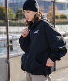 【ウィゴー/WEGO / MEN】のナイロンフードシェルブルゾン ブラック|ID: prp329100003839536 ipo3291000000029840764