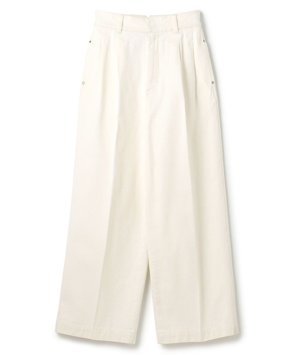 【アンクレイヴ/uncrave】の【ご好評につき追加生産】デニム パンツ(uncrave WHITE) 人気、トレンドファッション・服の通販 founy(ファニー) 　ファッション　Fashion　レディースファッション　WOMEN　パンツ　Pants　デニムパンツ　Denim Pants　インディゴ　Indigo　ストーン　Stone　スラックス　Slacks　センター　Center　雑誌　Magazine　デニム　Denim　定番　Standard　人気　Popularity　ブリーチ　Bleach　A/W・秋冬　Aw・Autumn/Winter・Fw・Fall-Winter　再入荷　Restock/Back In Stock/Re Arrival　S/S・春夏　Ss・Spring/Summer　夏　Summer　エレガント 上品　Elegant　 other-1|ID: prp329100003841165 ipo3291000000025485721