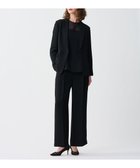 【アンクレイヴ/uncrave】の【防シワ・洗濯機洗い可】ウォッシャブル ダブルクロス ワイドパンツ ブラック|ID: prp329100003841182 ipo3291000000032643494