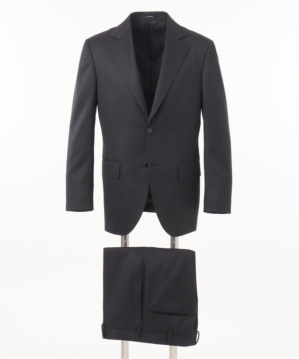 【ジェイ プレス/J.PRESS / MEN】の【J.PRESS BASIC】JAPAN CRAFT CLOTH スーツ / 背抜き インテリア・キッズ・メンズ・レディースファッション・服の通販 founy(ファニー) 　ファッション　Fashion　メンズファッション　MEN　セットアップ　Setup/Men　イタリア　Italy　春　Spring　カッティング　Cutting　ショルダー　Shoulder　シンプル　Simple　スマート　Smart　スーツ　Suit　セットアップ　Set Up　パイピング　Piping　ポケット　Pocket　S/S・春夏　Ss・Spring/Summer　夏　Summer　ビジネス 仕事 通勤　Business　ブラック系|ID: prp329100003843307 ipo3291000000026138684