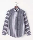 【ジョセフ アブード/JOSEPH ABBOUD / MEN】の【オーガニックコットン】オーガニックコードストライプ シャツ ネイビー系1|ID: prp329100003844191 ipo3291000000027407910