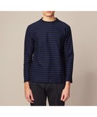 【ジョセフ アブード/JOSEPH ABBOUD / MEN】の【オーガニックコットン使用】インレーボーダー Tシャツ ネイビー系2|ID: prp329100003845130 ipo3291000000027407975