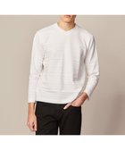 【ジョセフ アブード/JOSEPH ABBOUD / MEN】の【オーガニックコットン使用】リンクスボーダー Tシャツ ホワイト系|ID: prp329100003845131 ipo3291000000027407980