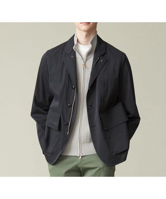 【ジェイ プレス/J.PRESS / MEN】の【MECHANICAL】【ハイパワーストレッチ / 撥水】ドライビングジャケットブルゾン インテリア・キッズ・メンズ・レディースファッション・服の通販 founy(ファニー) https://founy.com/ ファッション Fashion メンズファッション MEN アウター Coats Outerwear/Men ブルゾン Blouson/Jackets インナー Inner 春 Spring ジャケット Jacket スタンド Stand ストレッチ Stretch セットアップ Set Up ツイル Twill ドレス Dress バランス Balance フラップ Flap ブルゾン Blouson ポケット Pocket S/S・春夏 Ss・Spring/Summer 再入荷 Restock/Back In Stock/Re Arrival 夏 Summer エレガント 上品 Elegant |ID: prp329100003851264 ipo3291000000031143010