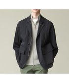 【ジェイ プレス/J.PRESS / MEN】の【MECHANICAL】【ハイパワーストレッチ / 撥水】ドライビングジャケットブルゾン ブラック系|ID: prp329100003851264 ipo3291000000032074944