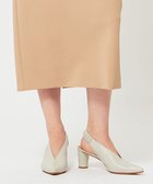 【ベイジ,/BEIGE,】の【一部店舗限定】HENRI EN VIRGO / MONIKA バックストラップパンプス Ecru|ID:prp329100003851292