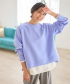 【エニィファム/any FAM】の【洗濯機可】ダンボールプルオーバー 人気、トレンドファッション・服の通販 founy(ファニー) ファッション Fashion レディースファッション WOMEN トップス・カットソー Tops/Tshirt パーカ Sweats プルオーバー Pullover スウェット Sweat S/S・春夏 Ss・Spring/Summer おすすめ Recommend インナー Inner カットソー Cut And Sew スウェット Sweat パーカー Hoodie ワイド Wide 再入荷 Restock/Back In Stock/Re Arrival 夏 Summer 春 Spring thumbnail ブルー|ID: prp329100003851317 ipo3291000000025336274