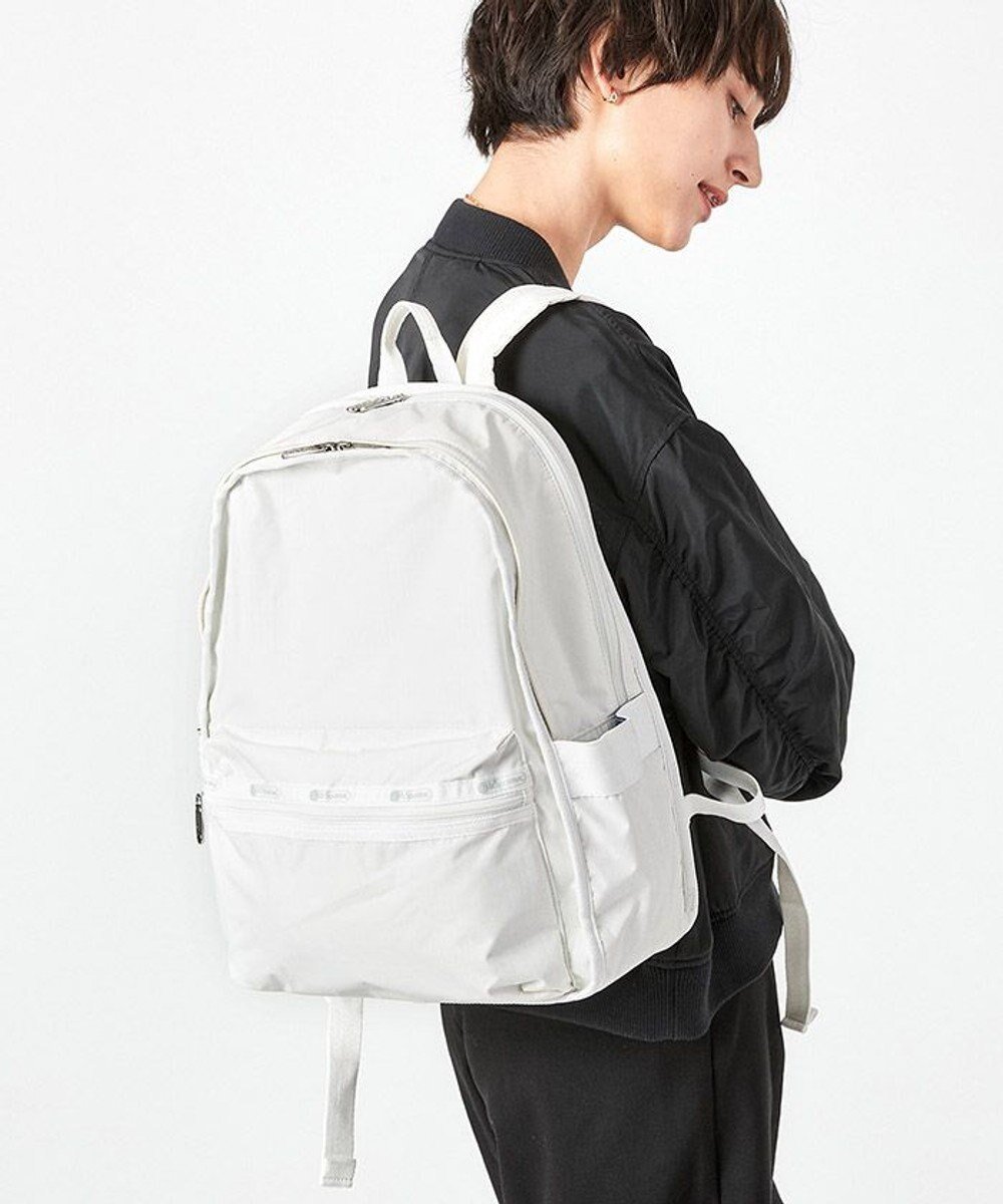 【レスポートサック/LeSportsac】のROUTE BACKPACK/メレンゲ 人気、トレンドファッション・服の通販 founy(ファニー) 　ファッション　Fashion　レディースファッション　WOMEN　バッグ　Bag　クッション　Cushion　軽量　Lightweight　シンプル　Simple　スポーツ　Sports　トラベル　Travel　人気　Popularity　プリント　Print　ポケット　Pocket　無地　Plain Color　リュック　Ruck Sack　おすすめ　Recommend　旅行　Travel　ビジネス 仕事 通勤　Business　 other-1|ID: prp329100003852694 ipo3291000000028370220