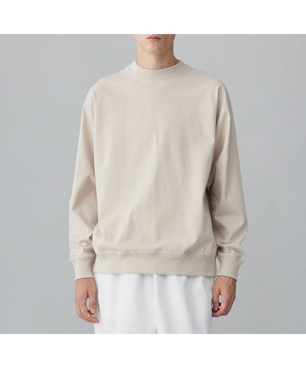 【アンフィーロ/UNFILO / MEN】のBEAUTY FORM ロングスリーブTEE 24年春夏商品 インテリア・キッズ・メンズ・レディースファッション・服の通販 founy(ファニー) 　ファッション　Fashion　メンズファッション　Fashion for Men　トップス・カットソー　Cut & Sew Tops　メンズシャツ　Shirts　春　Spring　カットソー　Cut and Sewn Top　吸水　Absorbent, Quick-Dry　抗菌　Antibacterial, Bacteria-Resistant　スリーブ　Sleeve, Long Sleeve / Short Sleeve　デニム　Denim, Jeans Material　フォルム　Silhouette, Form　半袖　Short Sleeve, Half Sleeve　ロング　Long, Long-Length　ワイド　Wide, Wide Fit　A/W・秋冬　Autumn/Winter　S/S・春夏　SS, Spring/Summer, Warm Season　夏　Summer　[新色]生成り|ID: prp329100003852708 ipo3291000000034269593