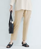 【自由区/JIYU-KU】の【洗える】ライトフィールジャージータックテーパード パンツ ベージュ|ID: prp329100003854480 ipo3291000000034210774