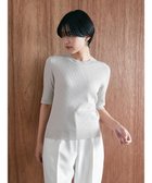 【イェッカ ヴェッカ/YECCA VECCA】のラメ混5分袖リブニット 人気、トレンドファッション・服の通販 founy(ファニー) ファッション Fashion レディースファッション WOMEN トップス・カットソー Tops/Tshirt ニット Knit Tops S/S・春夏 Ss・Spring/Summer アンサンブル Ensemble カーディガン Cardigan セーター Sweater バランス Balance フィット Fit ポケット Pocket リブニット Rib Knit レギュラー Regular エレガント 上品 Elegant 夏 Summer 春 Spring thumbnail Light Beige|ID: prp329100003854482 ipo3291000000027345709