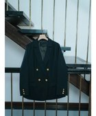 【イェッカ ヴェッカ/YECCA VECCA】の金釦テーラードジャケット 人気、トレンドファッション・服の通販 founy(ファニー) ファッション Fashion レディースファッション WOMEN アウター Coat Outerwear ジャケット Jackets テーラードジャケット Tailored Jackets A/W・秋冬 Aw・Autumn/Winter・Fw・Fall-Winter クラシック Classic シェイプ Shape ジャケット Jacket スタンダード Standard ツイル Twill ベーシック Basic ボトム Bottom ポケット Pocket メタル Metal レギュラー Regular 人気 Popularity 定番 Standard thumbnail Navy|ID: prp329100003855018 ipo3291000000027766031