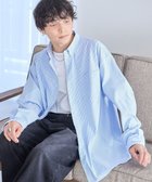 【ウィゴー/WEGO / MEN】のイージーケアオックスフォードシャツ ブルーストライプ|ID: prp329100003857577 ipo3291000000027384508