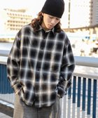 【ウィゴー/WEGO / MEN】のオンブレチェックシャツ ブラックチェック1|ID: prp329100003857578 ipo3291000000027384529