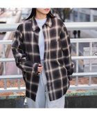 【ウィゴー/WEGO / MEN】のオンブレチェックシャツ ブラウンチェック1|ID: prp329100003857578 ipo3291000000029643274