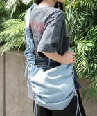 【ウィゴー/WEGO】のドロストギャザーショルダー デニム淡色|ID: prp329100003857588 ipo3291000000027556940