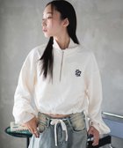 【ウィゴー/WEGO】の【新色追加】ドロストデザインハーフZIPスウェット ホワイトその他|ID: prp329100003857590 ipo3291000000028665882