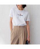 【23区/NIJYUSANKU】の【洗える】Neo Attitude ロゴTシャツ 人気、トレンドファッション・服の通販 founy(ファニー) ファッション Fashion レディースファッション WOMEN トップス・カットソー Tops/Tshirt シャツ/ブラウス Shirts/Blouses ロング / Tシャツ T-Shirts カットソー Cut and Sewn 2024年 2024 2024春夏・S/S Ss,Spring/Summer,2024 S/S・春夏 Ss・Spring/Summer カットソー Cut And Sew ベーシック Basic エレガント 上品 Elegant 半袖 Short Sleeve 夏 Summer 春 Spring 洗える Washable thumbnail ホワイト系|ID: prp329100003861892 ipo3291000000025409015