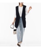 【アンフィーロ 自由区/UNFILO】の【UNFILO DENIM】撥水 カーブワイドデニム アイスブルー|ID: prp329100003861904 ipo3291000000035695006