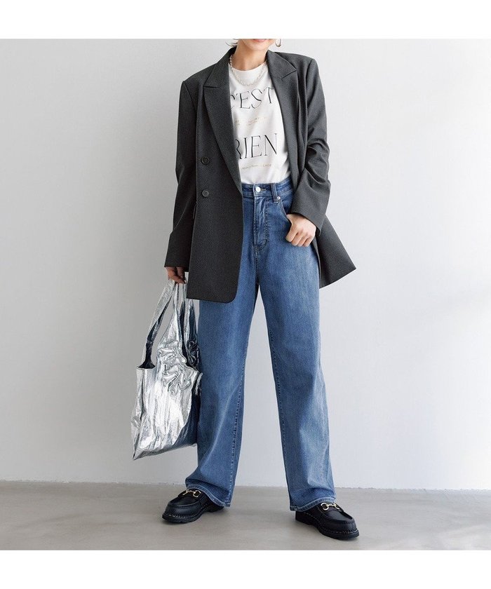 【アンフィーロ 自由区/UNFILO】の【UNFILO DENIM】撥水 カーブワイドデニム インテリア・キッズ・メンズ・レディースファッション・服の通販 founy(ファニー) https://founy.com/ ファッション Fashion レディースファッション Fashion for Women パンツ Pants & Trousers デニムパンツ・ジーンズ・美脚デニム Denim Jeans & Pants ストレッチ Stretch, Stretchy Fabric ストレート Straight, Straight Cut スニーカー Sneakers, Trainers スリム Slim, Slim Fit テーパード Tapered, Tapered Pants デニム Denim, Jeans Material トレンド Trend, Trending Now フィット Fit, Slim Fit ワイド Wide, Wide Fit A/W・秋冬 Autumn/Winter S/S・春夏 SS, Spring/Summer, Warm Season おすすめ Recommended / Our Picks 夏 Summer |ID: prp329100003861904 ipo3291000000036380300