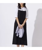 【ジェイ プレス/J.PRESS】の【洗える・UVカット・接触冷感】ストレッチバックサテン キャミワンピース ブラック系|ID: prp329100003863187 ipo3291000000028615012