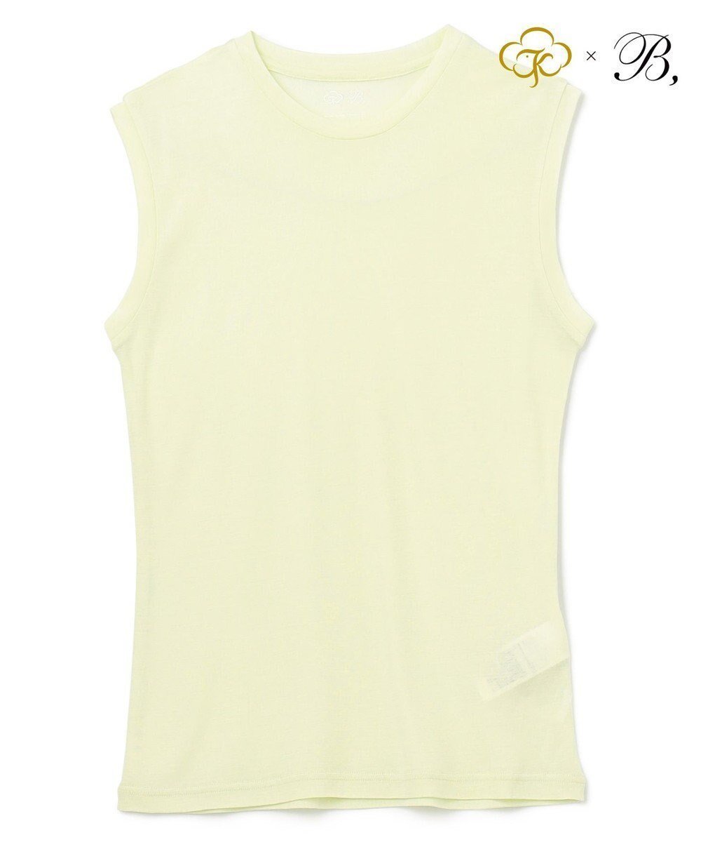 【ベイジ,/BEIGE,】のWashable Silk / Sleeveless T スリーブレスTシャツ インテリア・キッズ・メンズ・レディースファッション・服の通販 founy(ファニー) 　ファッション　Fashion　レディースファッション　WOMEN　トップス・カットソー　Tops/Tshirt　シャツ/ブラウス　Shirts/Blouses　ロング / Tシャツ　T-Shirts　カットソー　Cut and Sewn　S/S・春夏　Ss・Spring/Summer　カットソー　Cut And Sew　シルク　Silk　スリーブ　Sleeve　ノースリーブ　No Sleeve　夏　Summer　春　Spring　洗える　Washable　Lime|ID: prp329100003863282 ipo3291000000025753024