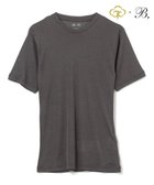【ベイジ,/BEIGE,】のWashable Silk / Short Sleeve T ショートスリーブ T シャツ charcoal|ID:prp329100003863285