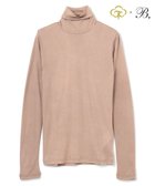 【ベイジ,/BEIGE,】のWashable Silk / Hi-neck Long Sleeve T ハイネック Tシャツ Taupe|ID:prp329100003863287