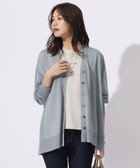 【ジェイ プレス/J.PRESS】の【WEB限定カラーあり・洗える】SILKY RAYON STRETCH カーディガン 人気、トレンドファッション・服の通販 founy(ファニー) ファッション Fashion レディースファッション WOMEN トップス・カットソー Tops/Tshirt カーディガン Cardigans 春 Spring 洗える Washable カーディガン Cardigan シルク Silk シンプル Simple スリット Slit ツイスト Twist 定番 Standard 長袖 Long Sleeve ボーダー Border ワイド Wide S/S・春夏 Ss・Spring/Summer おすすめ Recommend 夏 Summer thumbnail ダルブルー系|ID: prp329100003863384 ipo3291000000025423730