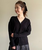 【アンフィーロ 自由区/UNFILO】の【新色追加】【洗える/抗菌防臭】マイビューティニット カーディガン ブラック|ID: prp329100003863408 ipo3291000000032558891