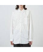 【エイトン/ATON】のSUVIN BROAD ウォッシュドシャツ - UNISEX WHITE|ID:prp329100003866240