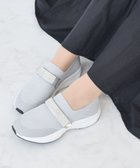【ブリジット バーキン/Bridget Birkin】の【Bridget Birkin】ベルトストーンニットスニーカー ライトグレー|ID: prp329100003866260 ipo3291000000031951208