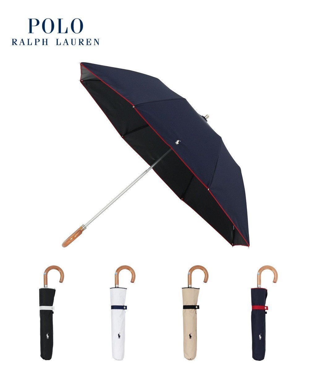 【ムーンバット/MOONBAT】のPOLO RALPH LAUREN 晴雨兼用日傘 折りたたみ傘 楽折 ワンポイントPP 一級遮光 遮熱 UV インテリア・キッズ・メンズ・レディースファッション・服の通販 founy(ファニー) 　ファッション　Fashion　レディースファッション　WOMEN　傘 / レイングッズ　Umbrellas/Rainwear　アイビー　Ivy　コーティング　Coating　ニューヨーク　New York　ワンポイント　One Point　傘　Umbrella　日傘　Parasol　ディープブルー|ID: prp329100003867850 ipo3291000000029361167