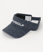 【23区 ゴルフ/23区GOLF / MEN】の【UNISEX】ロゴ総柄 ラウンディッシュ サンバイザー ネイビー系5|ID: prp329100003870524 ipo3291000000027384014