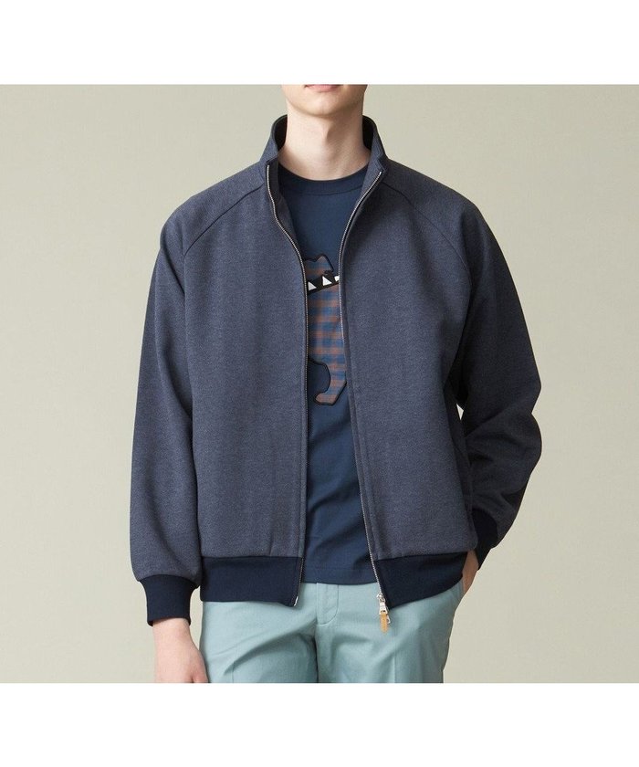 【ジェイ プレス/J.PRESS / MEN】のダブルフェイス トラックジャケット インテリア・キッズ・メンズ・レディースファッション・服の通販 founy(ファニー) https://founy.com/ ファッション Fashion メンズファッション Fashion for Men トップス・カットソー Cut & Sew Tops 春 Spring ジャケット Jacket, Outerwear スウェット / スエット Sweatshirt, Sweatwear スリーブ Sleeve, Long Sleeve / Short Sleeve ダブル Double, Double-Breasted フェイス Face, Facial Design フロント Front, Front Design ブルゾン Blouson, Bomber Jacket ポケット Pocket, Pocket Detail S/S・春夏 SS, Spring/Summer, Warm Season おすすめ Recommended / Our Picks 夏 Summer |ID: prp329100003872011 ipo3291000000033511695