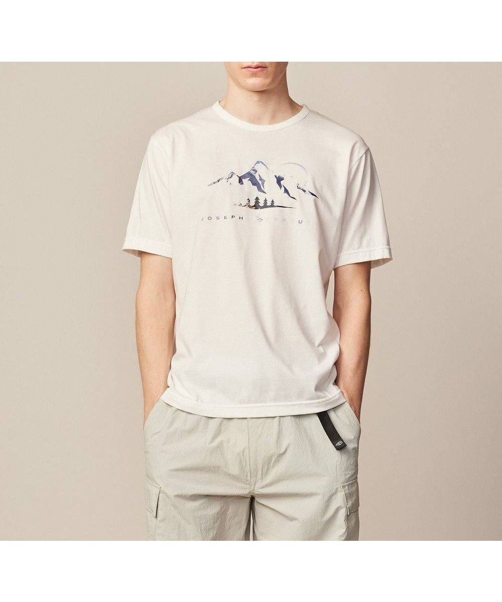 【ジョセフ アブード マウンテン/JOSEPH ABBOUD MOUNTAIN】の【サスティナブル素材】37.5リサイクル天竺Tシャツ 人気、トレンドファッション・服の通販 founy(ファニー) 　ファッション　Fashion　レディースファッション　WOMEN　トップス・カットソー　Tops/Tshirt　シャツ/ブラウス　Shirts/Blouses　ロング / Tシャツ　T-Shirts　カットソー　Cut and Sewn　S/S・春夏　Ss・Spring/Summer　カットソー　Cut And Sew　プリント　Print　夏　Summer　春　Spring　 other-1|ID: prp329100003874498 ipo3291000000025505449