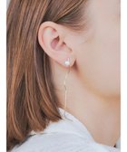 【イェッカ ヴェッカ/YECCA VECCA】のスパイラルロング淡水パールピアス Gold|ID: prp329100003874875 ipo3291000000029458212