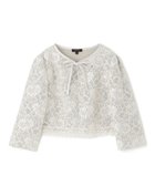 【トッカ/TOCCA】のTRANSPARENT LACE BOLERO ボレロ グレー系|ID: prp329100003876177 ipo3291000000027445010