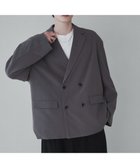 【ウィゴー/WEGO / MEN】のTRルーズテーラードジャケット 人気、トレンドファッション・服の通販 founy(ファニー) ファッション Fashion メンズファッション MEN アウター Coats Outerwear/Men テーラードジャケット Tailored Jackets インナー Inner 春 Spring 秋 Autumn/Fall カットソー Cut And Sew ジャケット Jacket スウェット Sweat スタンダード Standard スマホ Smartphone セットアップ Set Up ダウン Down デニム Denim 定番 Standard バランス Balance ベーシック Basic ワイド Wide 再入荷 Restock/Back In Stock/Re Arrival S/S・春夏 Ss・Spring/Summer おすすめ Recommend 夏 Summer thumbnail ダークグレー|ID: prp329100003877586 ipo3291000000027383317