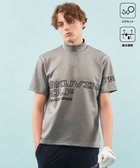 【23区 ゴルフ/23区GOLF / MEN】の【MEN】【UVカット・吸水速乾】グラフィック モックネックシャツ ライトグレー系|ID: prp329100003880518 ipo3291000000027383411