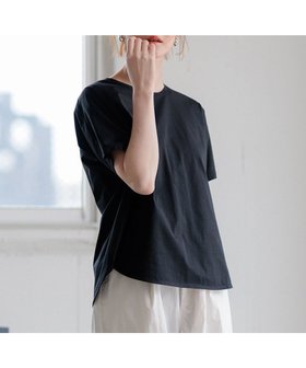 【23区/NIJYUSANKU】の【洗える】ALBINIコーコラン シャツテール Tシャツ 人気、トレンドファッション・服の通販 founy(ファニー) ファッション Fashion レディースファッション WOMEN トップス・カットソー Tops/Tshirt シャツ/ブラウス Shirts/Blouses ロング / Tシャツ T-Shirts カットソー Cut and Sewn イタリア Italy インナー Inner 春 Spring 洗える Washable カットソー Cut And Sew コンパクト Compact ジャケット Jacket ジャージー Jersey スリーブ Sleeve ノースリーブ No Sleeve バルーン Balloon S/S・春夏 Ss・Spring/Summer 夏 Summer 2024年 2024 2024春夏・S/S Ss,Spring/Summer,2024 エレガント 上品 Elegant |ID:prp329100003880589